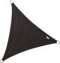 Nesling Coolfit schaduwdoek driehoek zwart 5 x 5 x 5 meter - Thumbnail 1