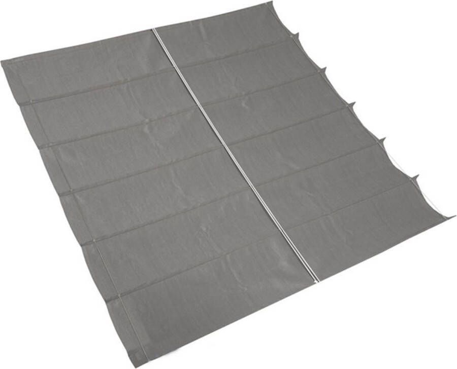 Nesling Coolfit harmonica schaduwdoek antraciet 2.9 x 4 meter