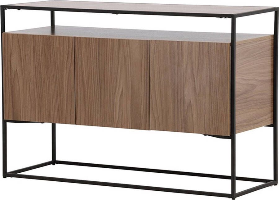 Nest Living Cedric Dressoir Hout Metalen Poten B 120 cm Bruin