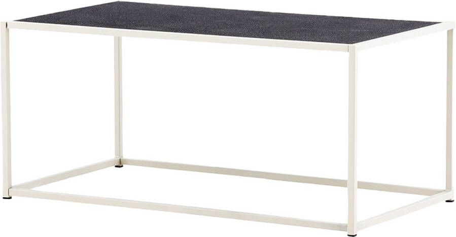 Nest outdoor Magnus Tuin Salontafel Grijs Metaal Staal Weerbestendig Modern Outdoor Koffietafel Tuin 110x60x50 cm