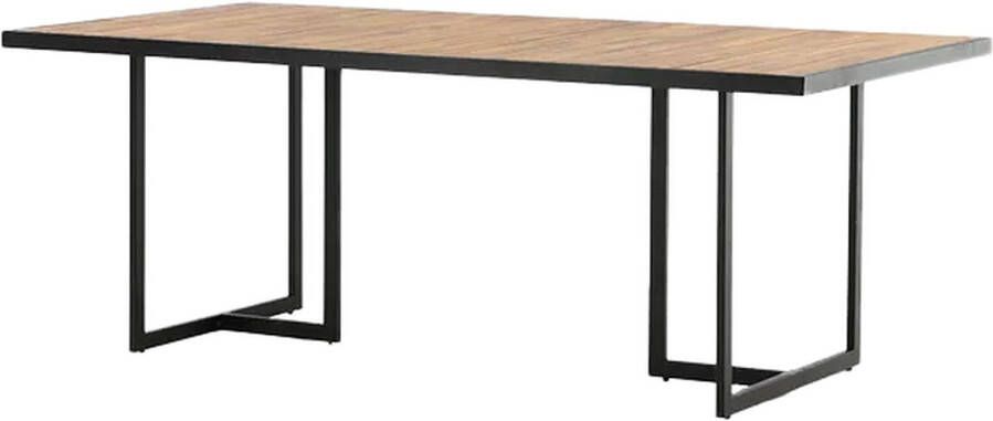 Nest Outdoor Sverre houten tuintafel bruin 200 x 100 cm