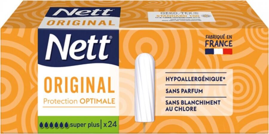 Nett Original Optimale Bescherming 24 Super Plus Tampons