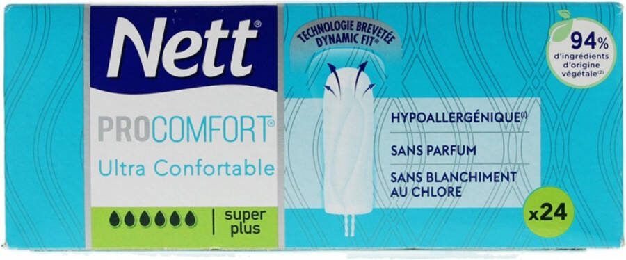 Nett ProComfort 24 Super Plus Tampons