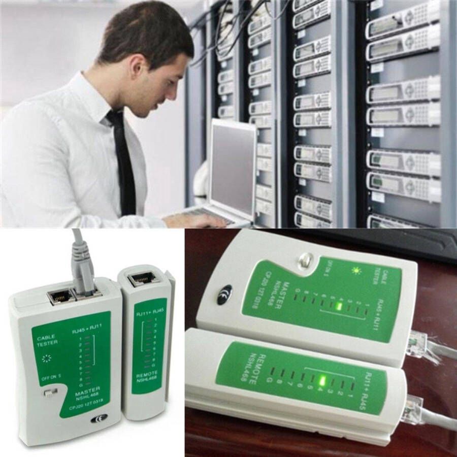 Network Solutions Premium Netwerk Kabel Tester UTP LAN tester Professional cable