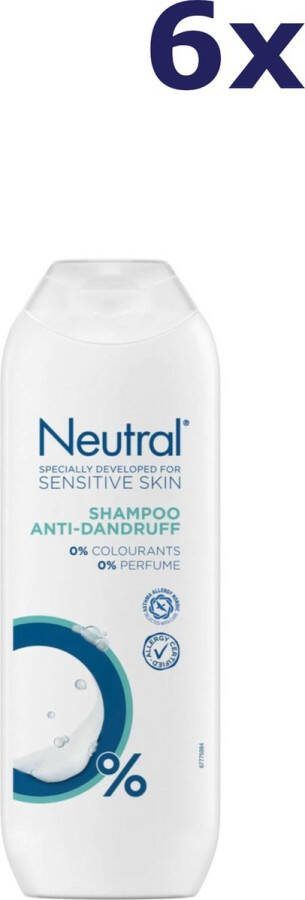 Neutral 6x Shampoo – Anti-Roos 250 ml