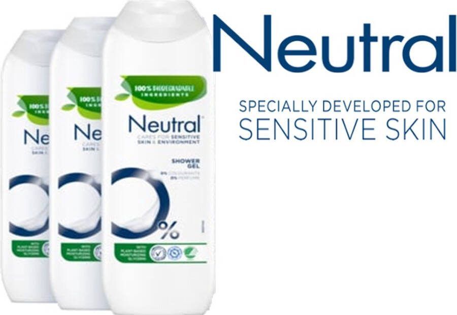 Neutral Douchegel 3 x 250 ml Sensitive Skin
