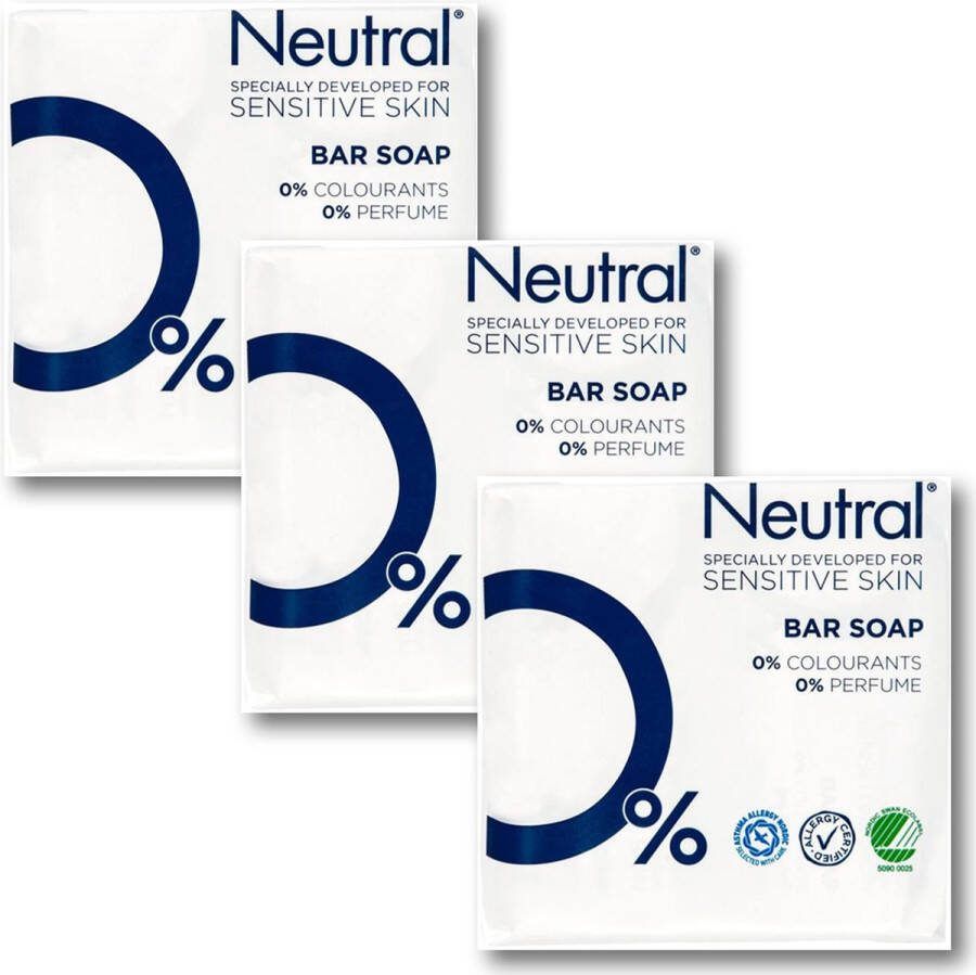 Neutral Parfumvrij Zeep Gevoelige Huid Pak Je Voordeel 6 x 100gr