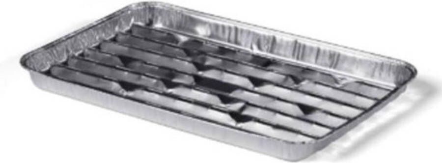 Neutral Schaal grillschaal Aluminium 340x230x aluminium 10 stuks