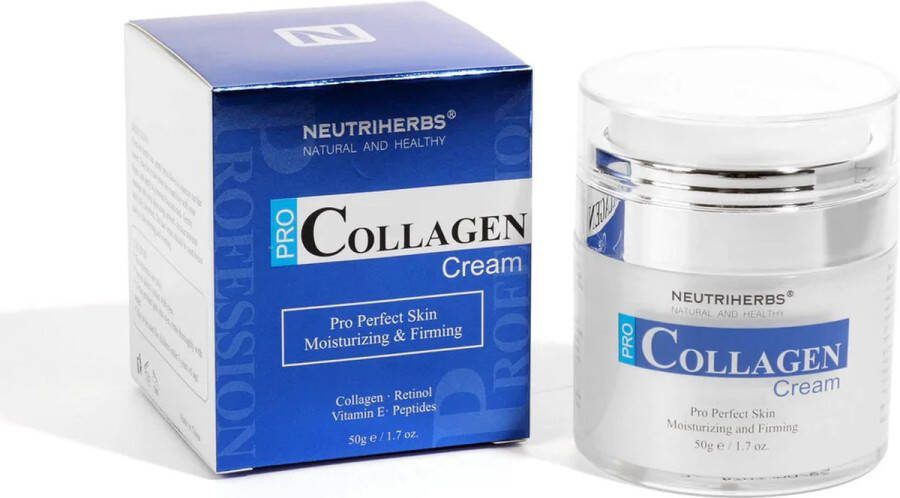 Neutriherbs Collageen Creme Gezichtscreme Perfecte Huid Anti Rimpel Anti Acne Skincare