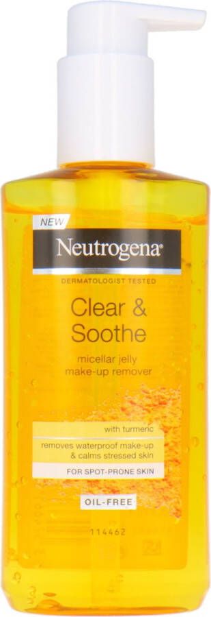 Neutrogena Clear & Soothe Micellar Jelly Make-up Remover 200 ml