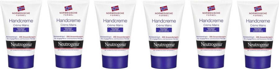 Neutrogena Handcreme 6x50ml Voordeelverpakking