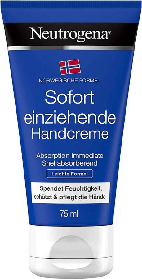 Neutrogena Handcrème Onmiddelijk intrekkend Noorse formule 1 x 75 ml