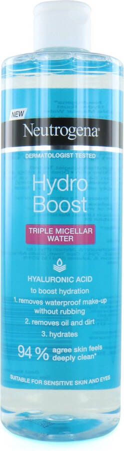 Neutrogena Hydro Boost Triple Micellar Water 400 ml