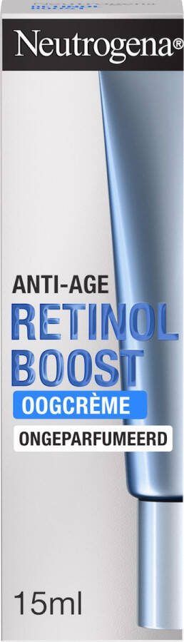 Neutrogena Retinol Boost Oogcrème 15ml anti-veroudering oogcrème & hydraterende verzorging met Retinol mirtebladextract & hyaluronzuur