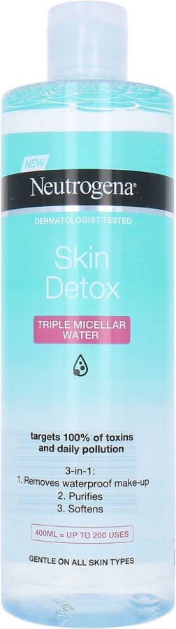 Neutrogena Skin Detox Triple Micellar Water 400 ml