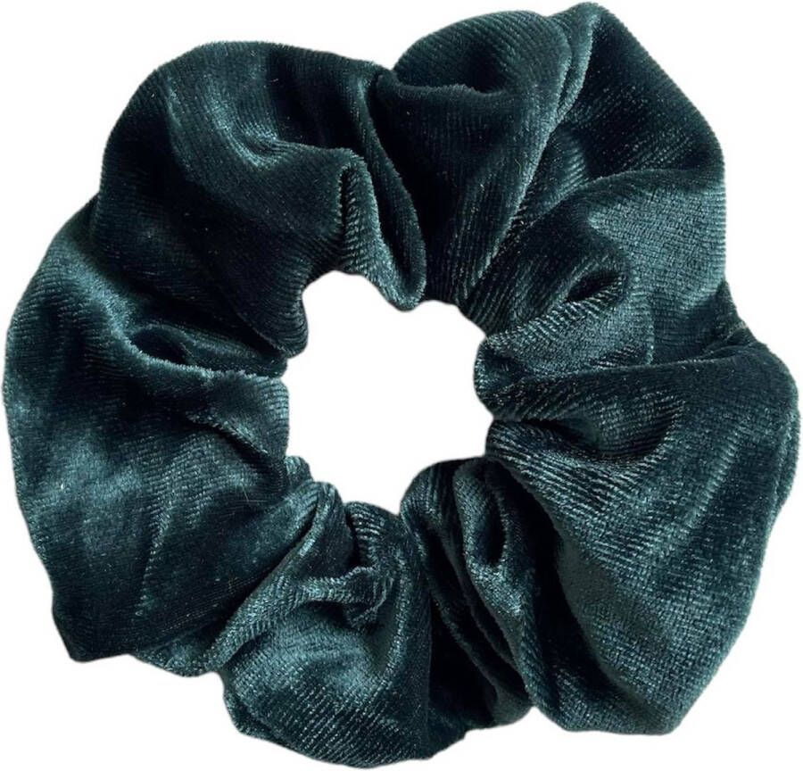 New Age Devi Turquoise Velvet Scrunchie Haarwokkel Perfect voor elk kapsel!