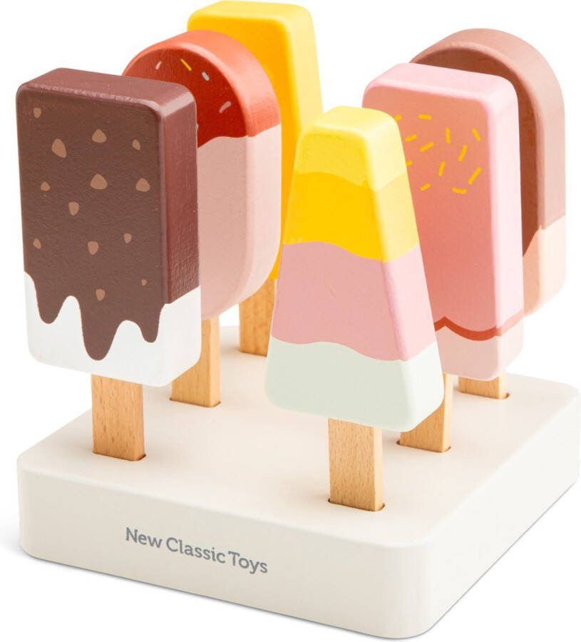 New Classic Toys Houten Speelgoed IJsjes IJsset 6 stuks FSC