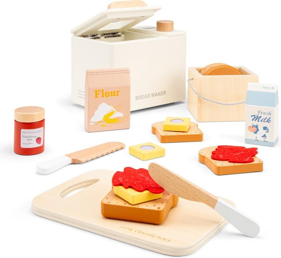New Classic Toys Houten Speelgoed Broodbakmachine FSC