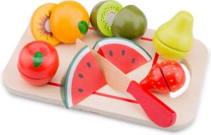 New Classic Toys Speelgoedeten en -drinken Fruit op een Dienblad