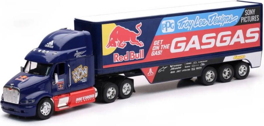 New-Ray Red Bull GASGAS Motocross Vrachtwagen Truck 1 32 Schaalmodel 11053