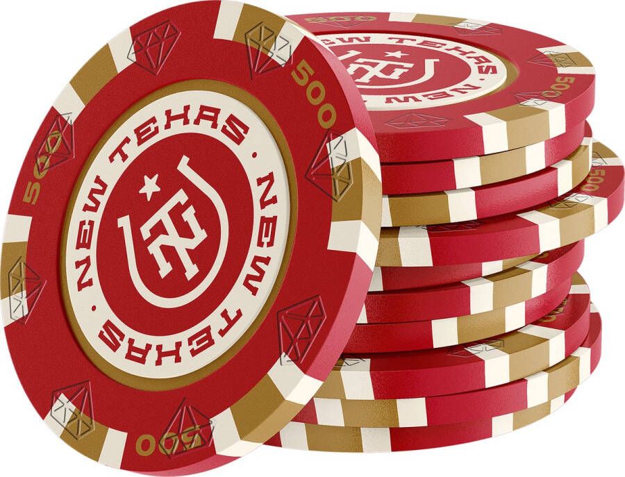 New Texas Poker Chip The Niners (25 pieces)