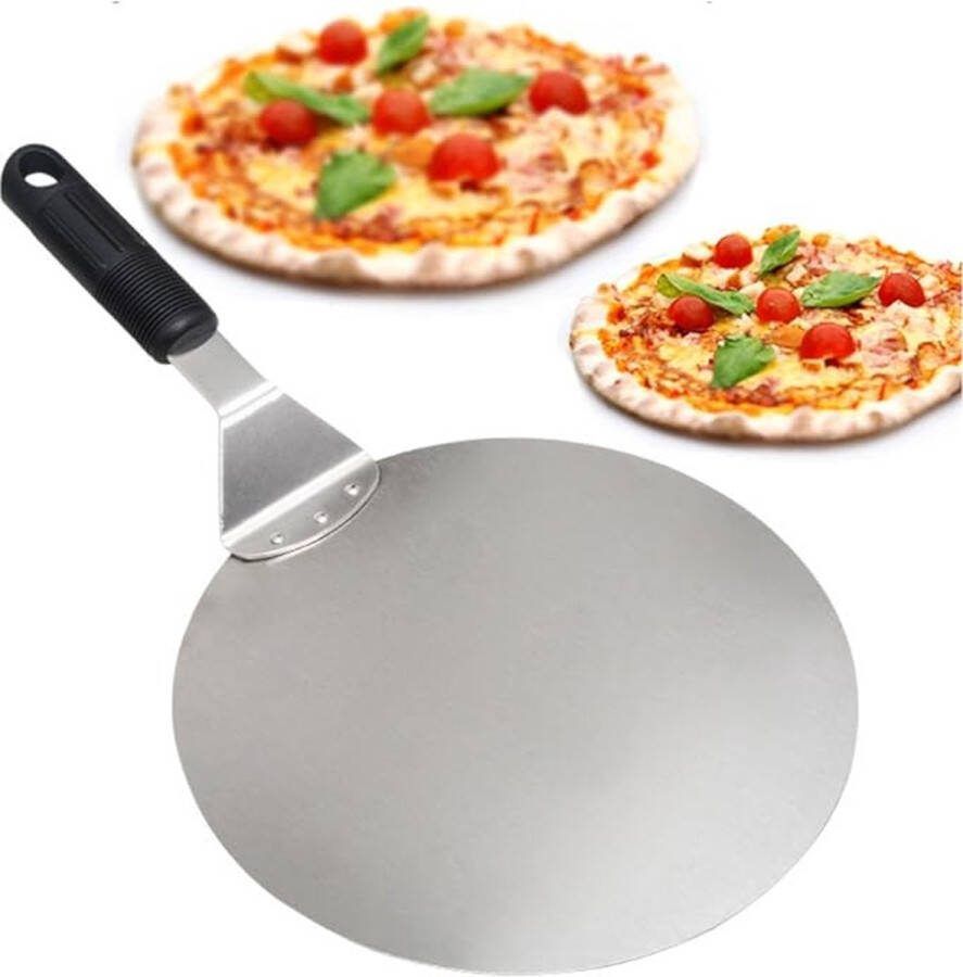 NewMum Pizza Peel 2stuks Ronde cakeschil bakgereedschap handvat voor bakken op pizza oven en grill