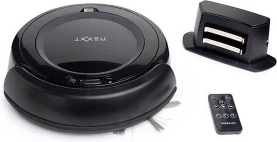 Nexxt 3-in-1 Robotstofzuiger met oplaadstation Afstandsbediening Zwart