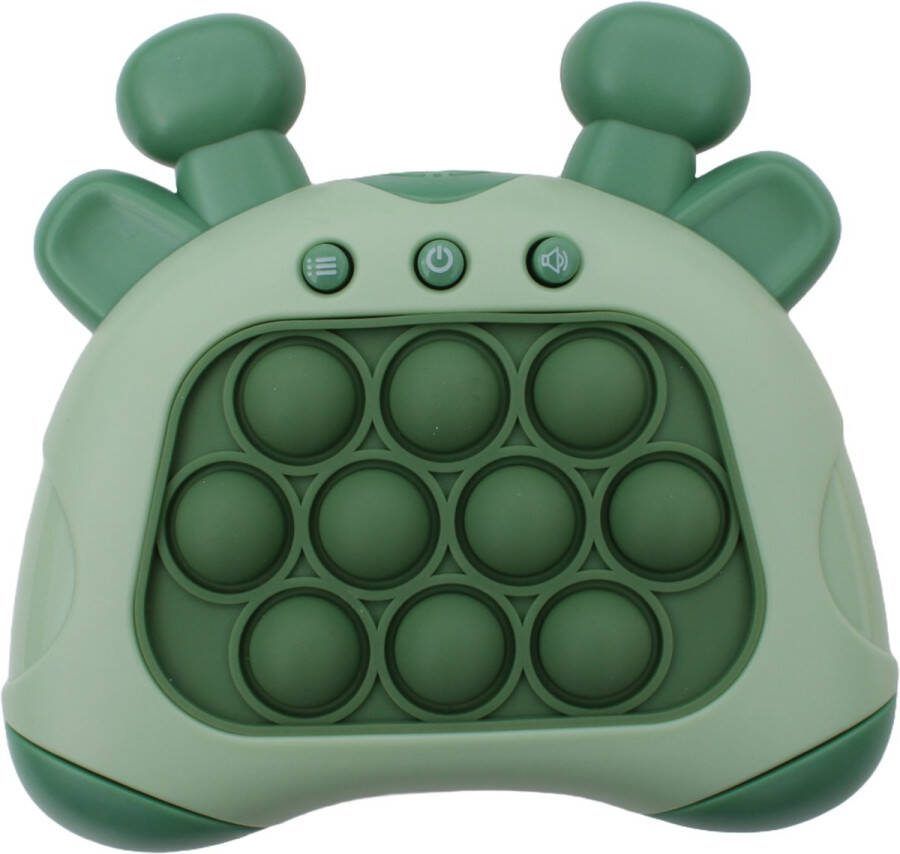 NIBA Stressverlichtende Pop It Game Hert Fidget Toy Onweerstaanbaar Plopgeluid Eindeloos Plezier Perfect voor Ontspanning en Concentratie Draagbaar en Compact Druk en Geniet Overal Jong en Oud 4 verschillende Niveau's