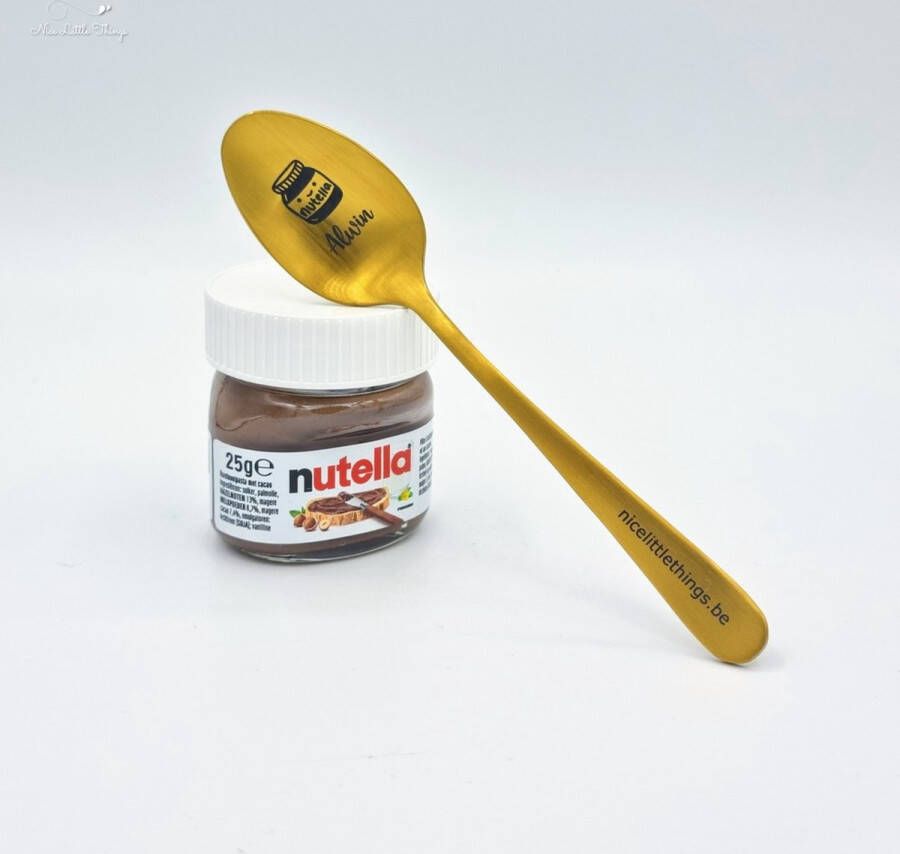 Nice Little Things [ ] Gepersonaliseerde Nutella Survival kit