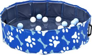 Paws & Claws Hondenzwembad opvouwbaar Honden speelgoed Zwembaden Ã˜160x30Hcm