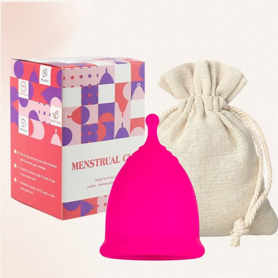 Nichie Menstruatiecup S duurzaam menstrueren conceptiecup herbruikbare menstruatiecup Maat S M L