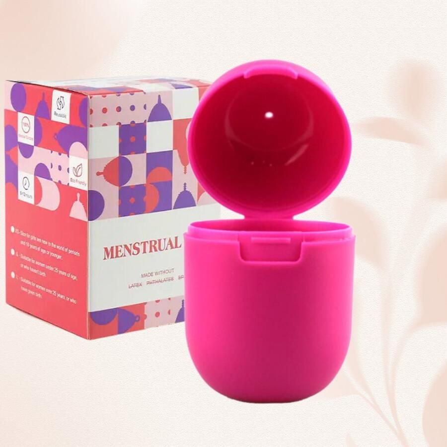 Nichie Menstruatiecup Sterilisator geschikt voor alle maten Herbruikbare Menstruatie Cup Steriliseren Schoonmaken Reinigen Sterilisator Sterilizer Cleaner