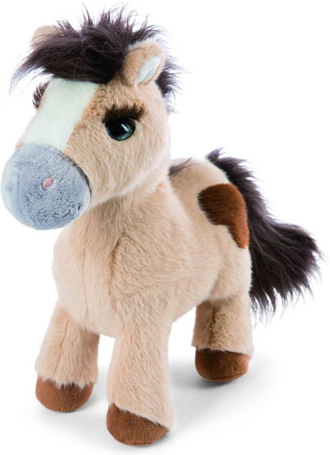 Nici Mystery Hearts Pony paard Loretta pluche knuffel beige 25 cm Knuffeldier