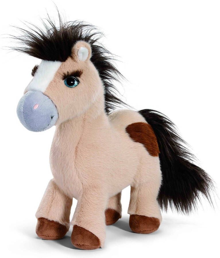 Nici Mystery Hearts Pony paard Loretta pluche knuffel beige 35 cm Knuffeldier