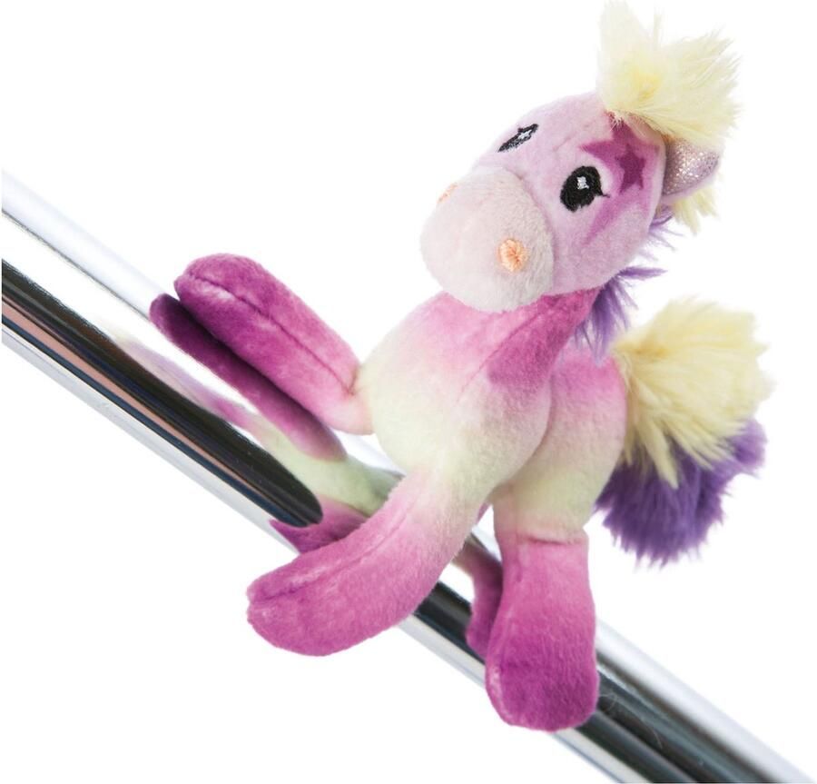 Nici Mag Pluchen Knuffel Pony Candust met Magneet 12cm