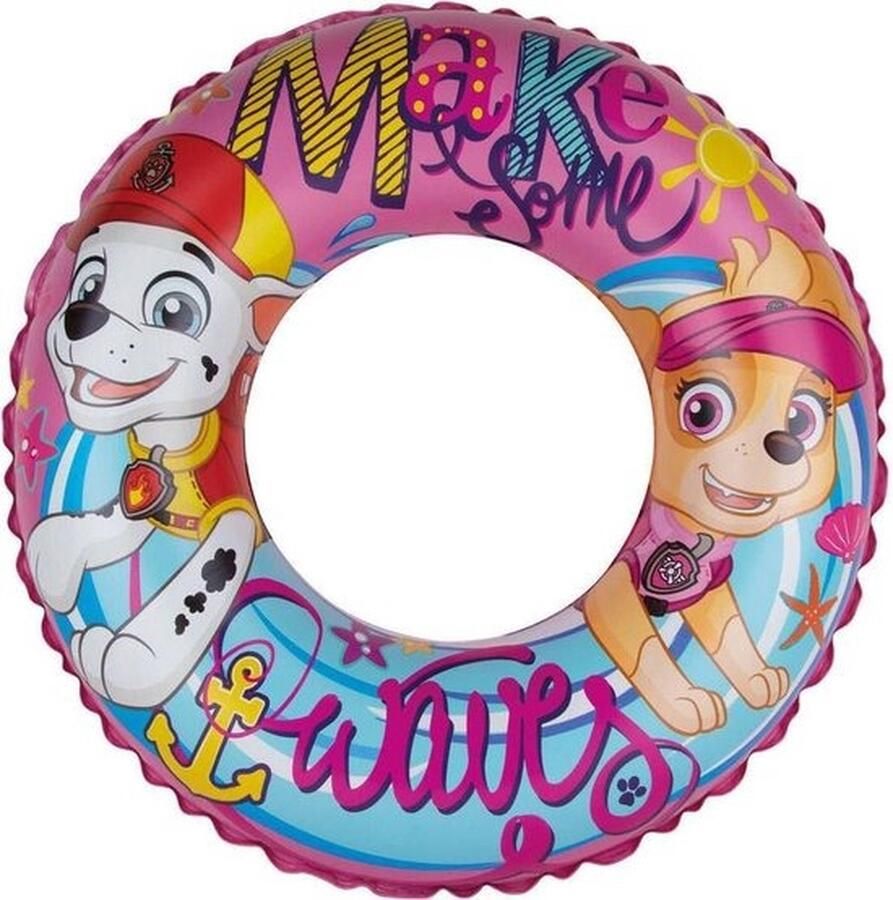 Nick jr. Opblaas Zwemband 2 stuks PAW Patrol Zwemring 50cm Fun Kinderen 3jaar +
