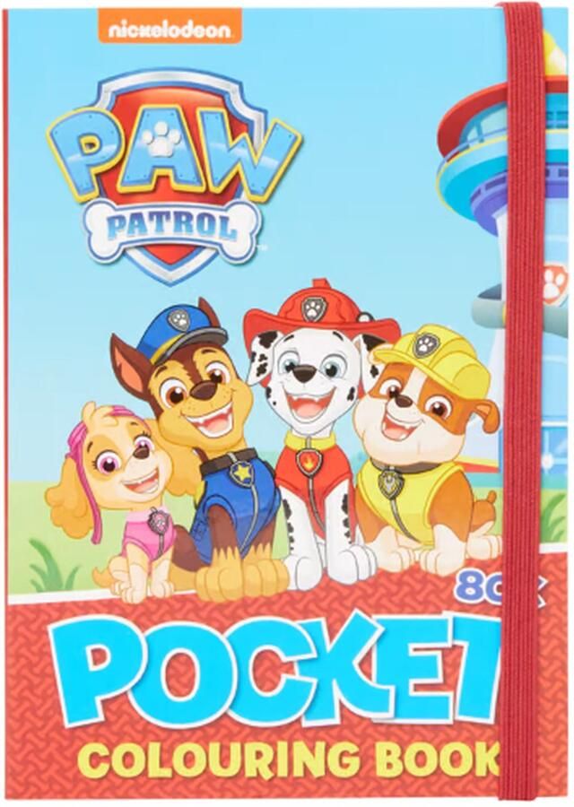 Nickelodeon Paw Patrol Pocket Kleurboek Paw Patrol Kleurboekje Leuke PAW Patrol kleurboekje