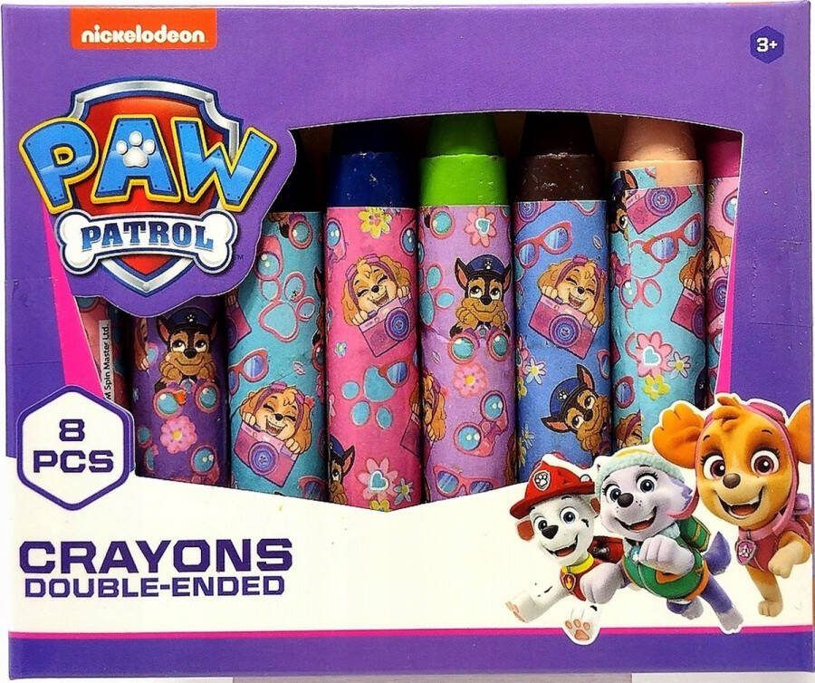 Nickelodeon paw patrol Waskrijtjes Paw Patrol 8 verschillende kleuren Knutselen Creatief