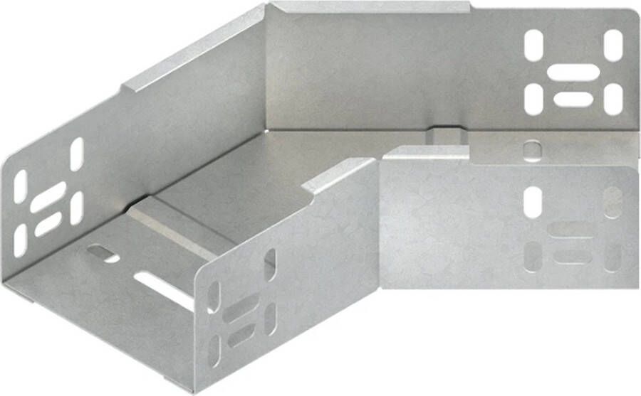 NIEDAX kabelgoot RBA bocht 45 graden staal 60x500mm (161705)