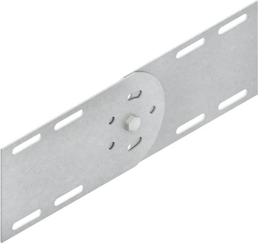 NIEDAX kabelgoot RGV ER koppeling verticaal instelbaar staal 110mm (165504)