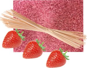 Niels popcorn Nielspopcorn Accessoire voor suikerspinmachine Suikerspin suiker roze 5 kilo met 300 stokjes