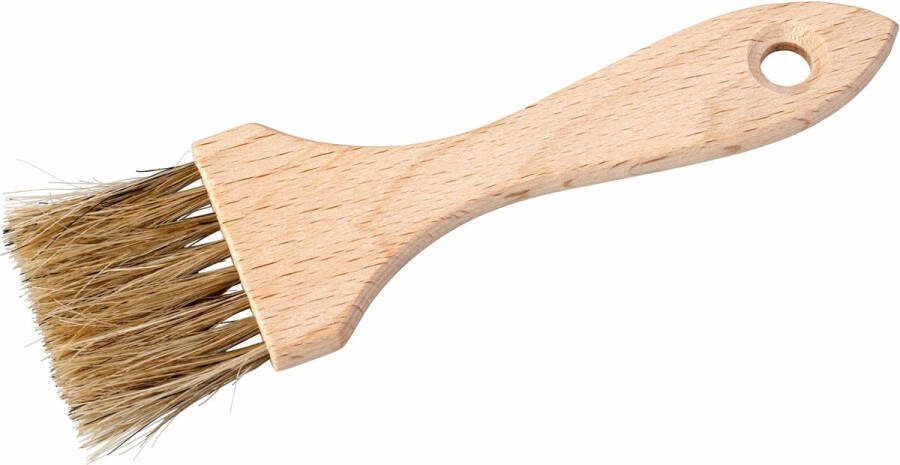 Nienhuis Montessori Keukenkwast voor kinderen Grillborstel Bakkwast Kinderkeuken accessoires Houten speelgoed keukenaccessoires Hout 15 x 4 cm Vanaf 2 jaar