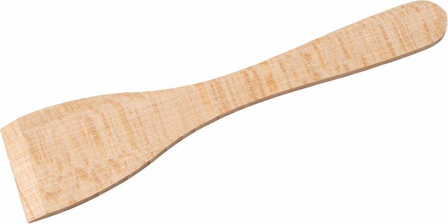 Nienhuis Montessori Kinderspatel Houten mini spatel Kinderkeuken accessoires Houten speelgoed keuken 17 cm Vanaf 2 jaar