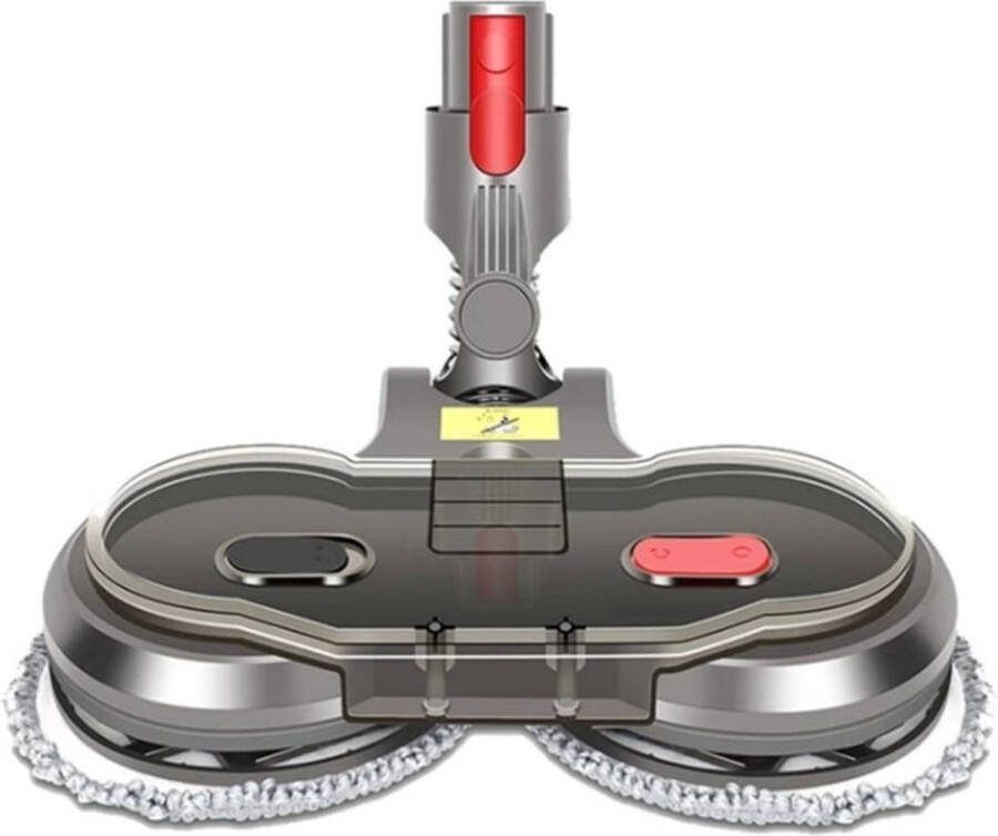 Nifkos Elektrische Mop Geschikt voor Dyson V7 V8 V10 V11 V15 Incl 6 Dweil Pads Elektrische Dweil Dweilsysteem Dweilapparaat