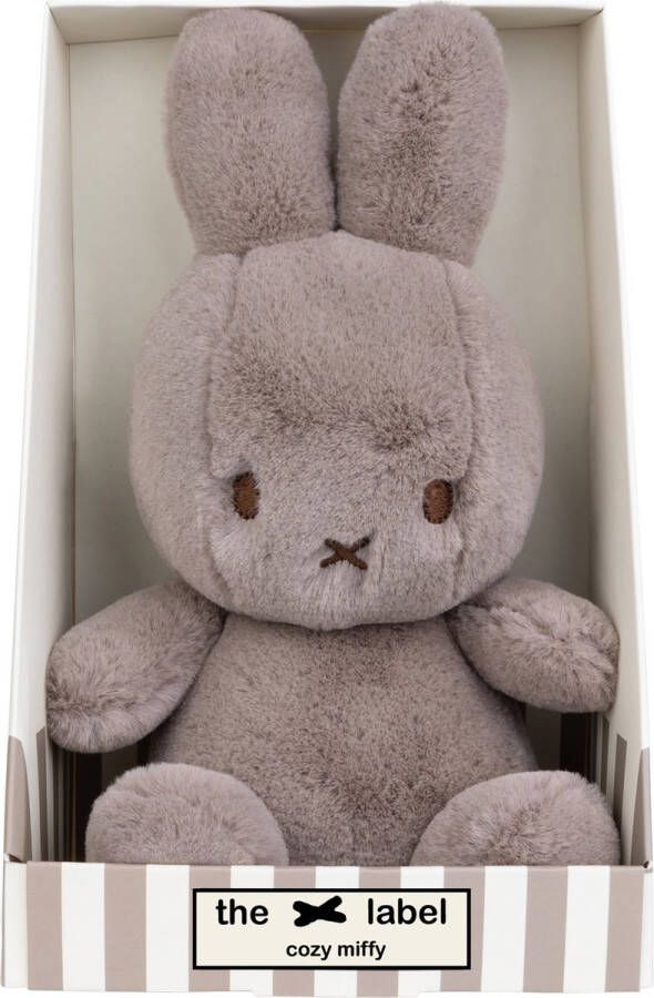 Nijntje Cozy Miffy Knuffel Taupe 23 cm