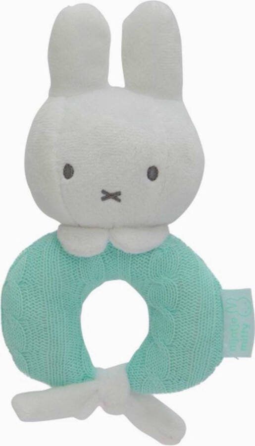 Nijntje Rammelaar Pluche Knuffel (Groen) 20 cm {Baby Jongens Meisjes Speelgoed Spelen en ontdekken pluche rammenlaar}