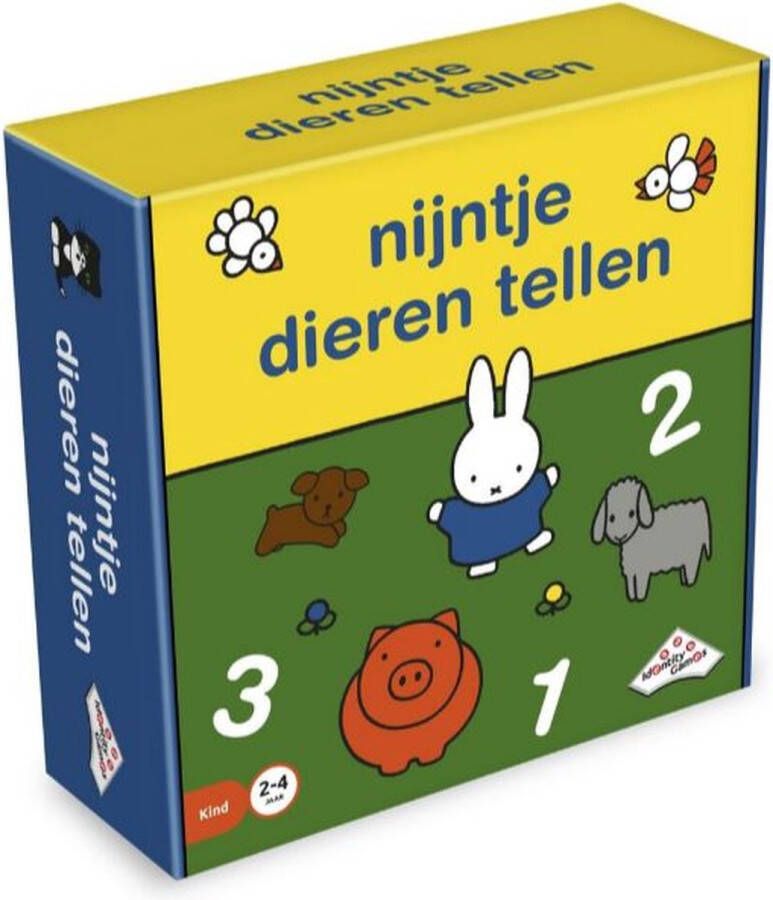 Nijntje Speelgoed Spel | Dieren Tellen | 2+