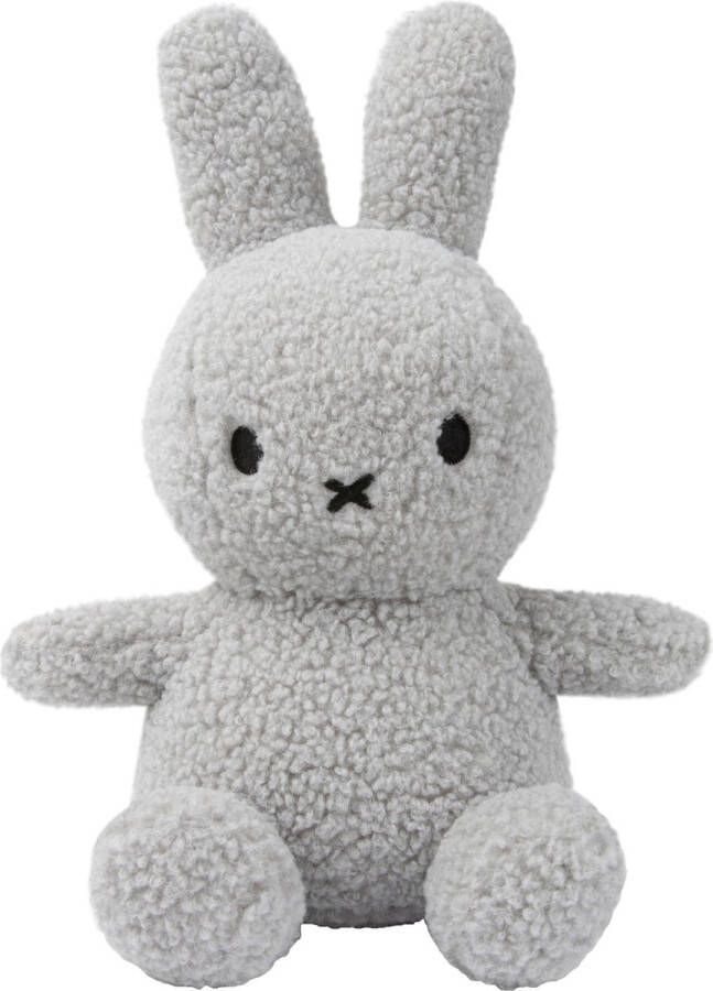 Nijntje Miffy Sitting Teddy Light Grey 33 cm 13&apos;&apos; 100% recycled