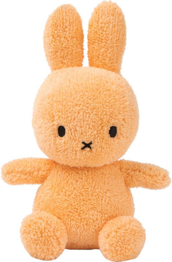 Nijntje Miffy Sitting Terry Soft Orange 23 cm 9&apos;&apos;