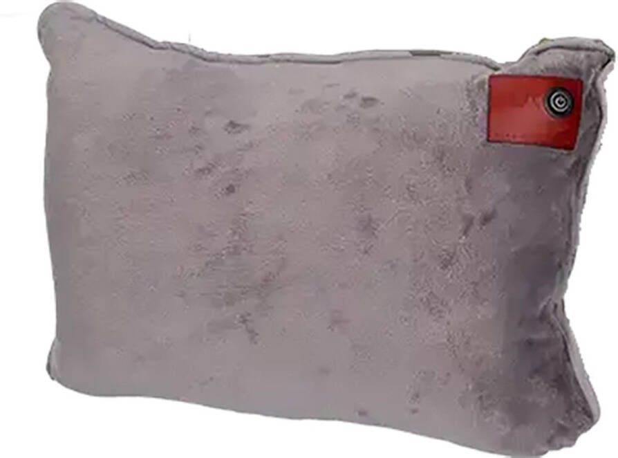 Nikki Amsterdam The.Pillow Grey Grijs Duurzaam Draadloos 60 x 45 x 18cm Infrarood Warmtekussen incl 16.000 mAh Powerbank Gebruiksduur: tot 14 uur